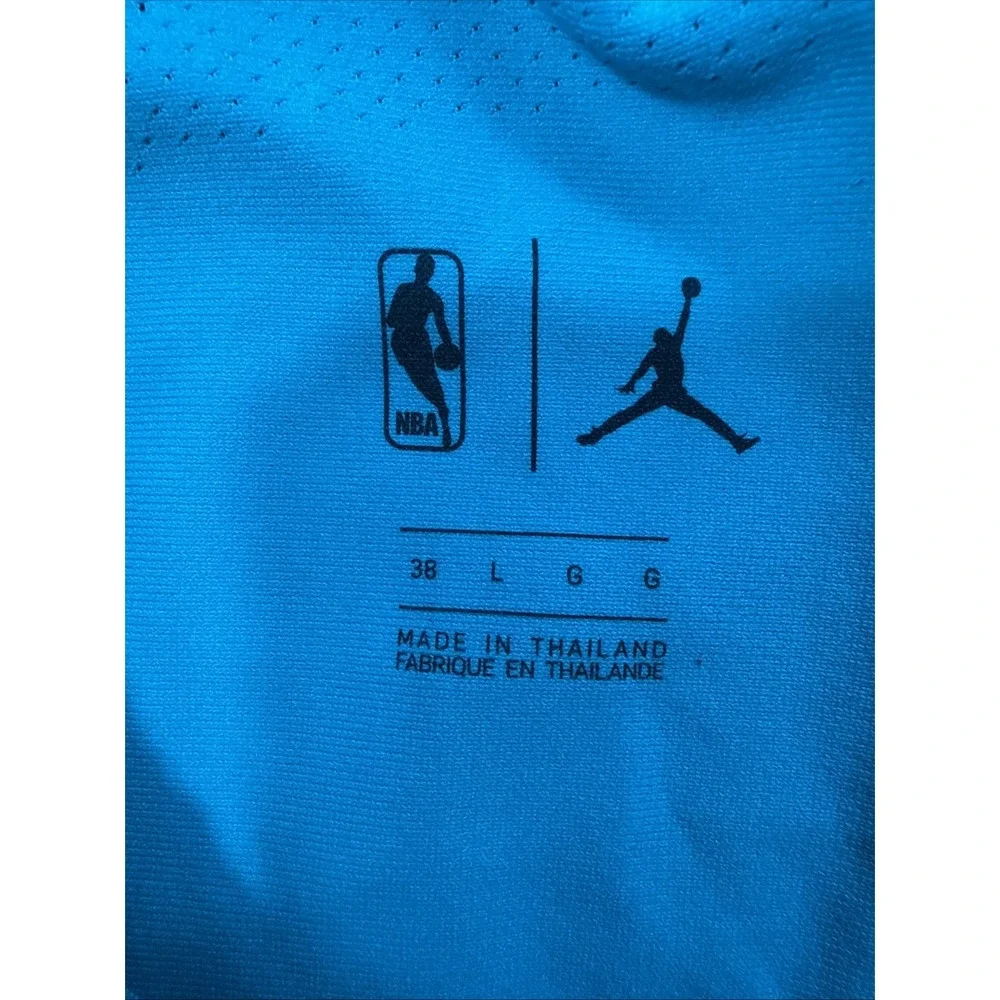 Charlotte Hornets Nike Jordan Engineered Edition Swingman Shorts Men L Size 38